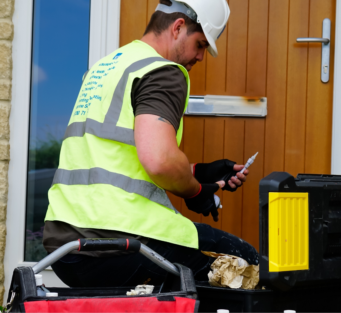 Door repairs at Avondale Care Home SD Sealants