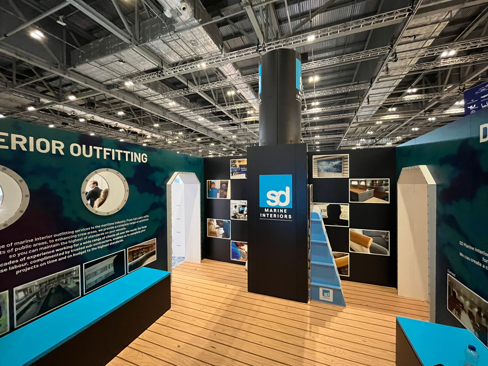 The SD Marine Interiors stand