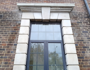 window at allerton fire station